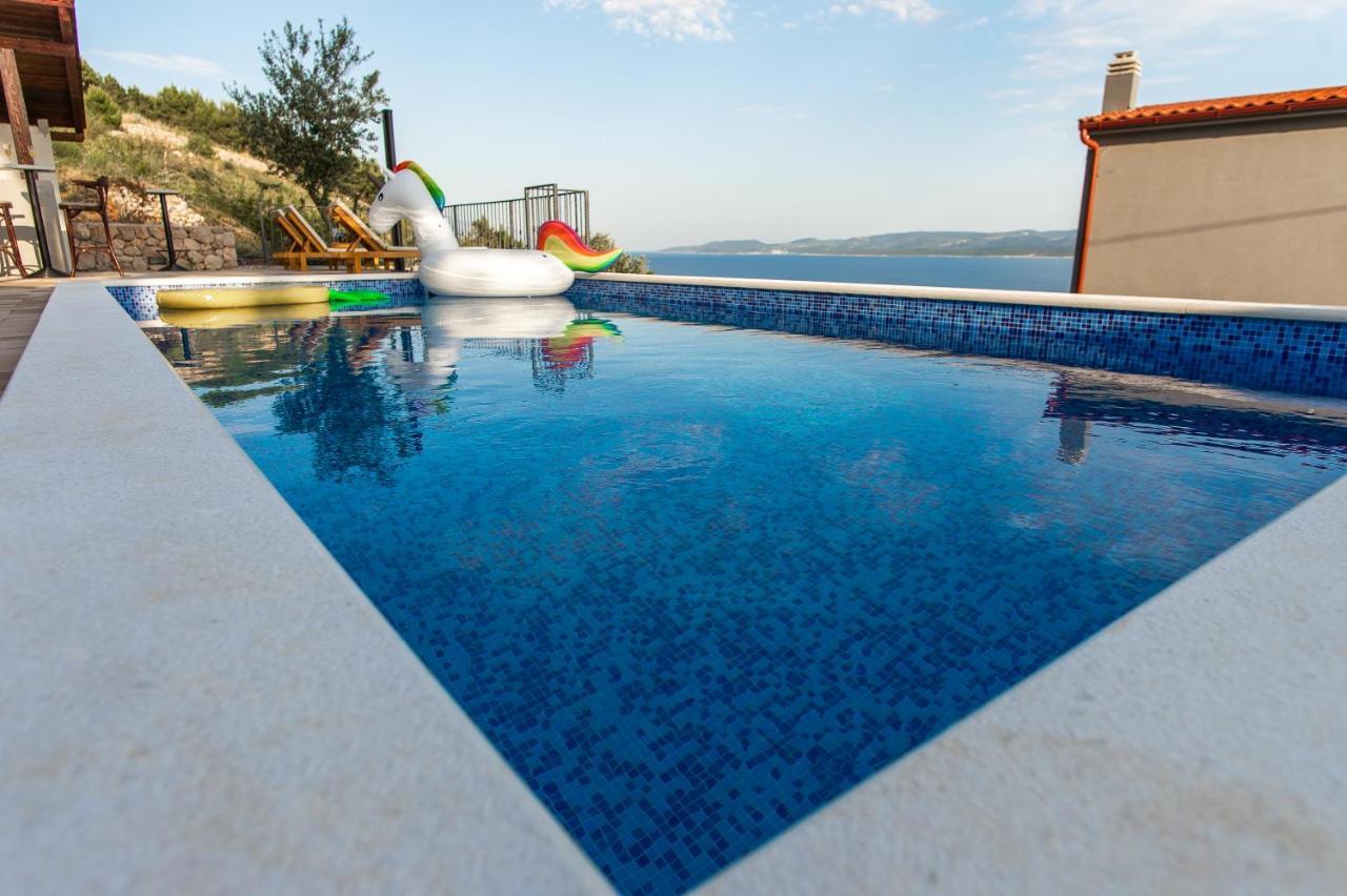 Exclusive Villa Almissa With Swimming Pool And Sea View Lokva Rogoznica Exterior photo
